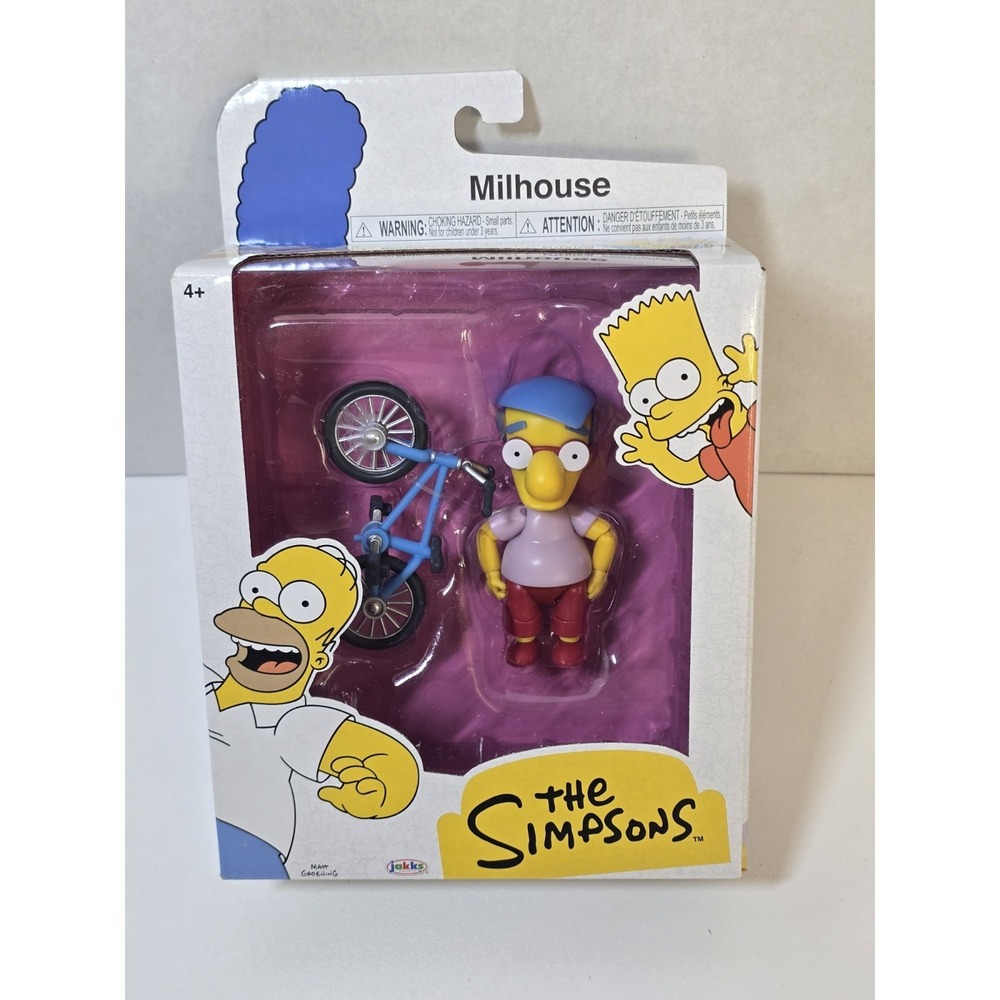 Jakks Pacific The Simpsons Milhouse‎ 5" Action Figure Wave 3 2024